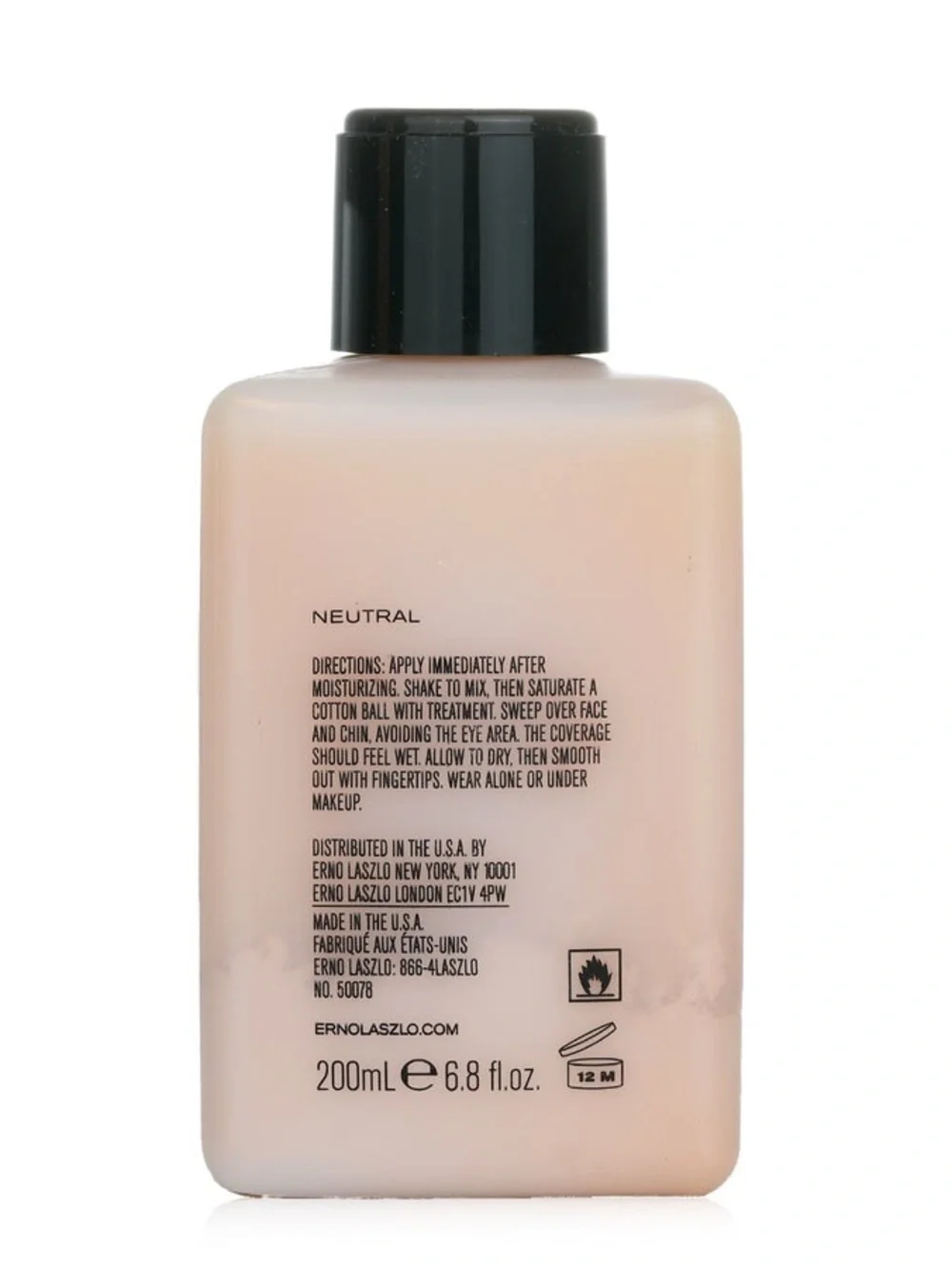 ERNO LASZLO‎ Shake-It*Tinted Treatment ~ NEUTRAL 200 ml-JUMBO Exp. 1/2027 NIB